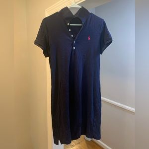 Large Navy women’s Polo dress